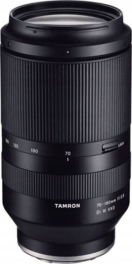 Objektiv Tamron 70-180mm F2.8 Di III VXD A056 për Sony E, telefoto zmadhues, i zi