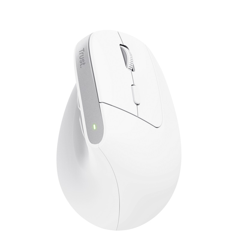 Maus Trust Bayo+, 2400 DPI, i bardhë