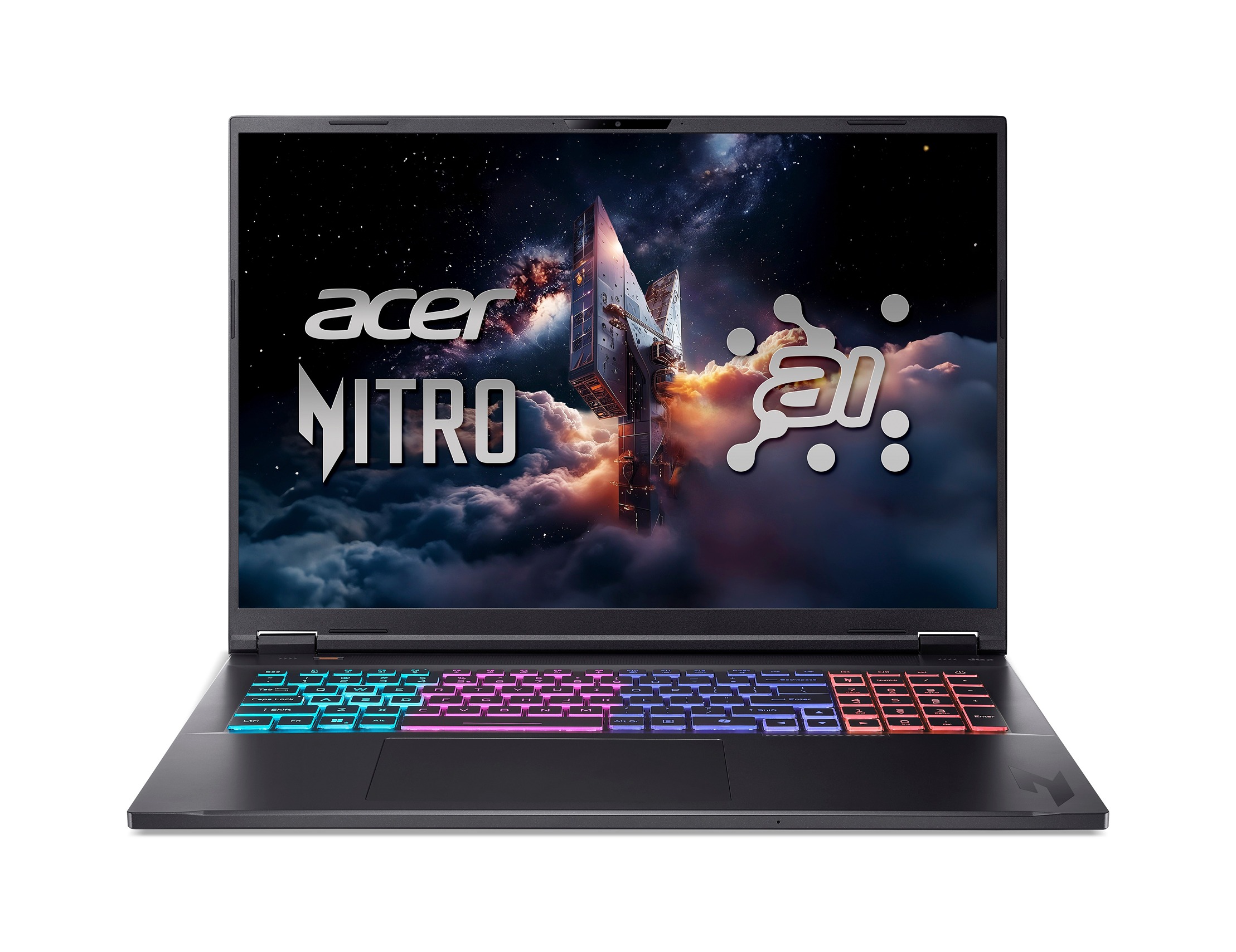 Laptop Acer Nitro 18 AN18-61-R3GE, 18", AMD Ryzen AI 9 365, 32GB RAM, 1TB SSD, NVIDIA GeForce RTX 5070 Ti, i zi
