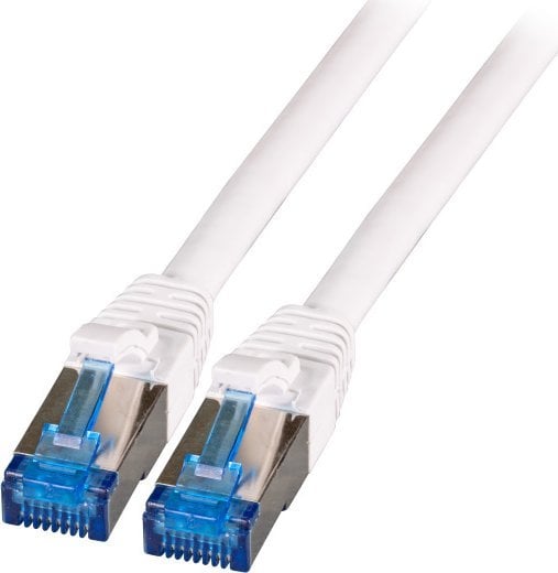 Kabllo rrjeti EFB RJ45 S/FTP Cat6A Cat7, 0.25m, e bardhë