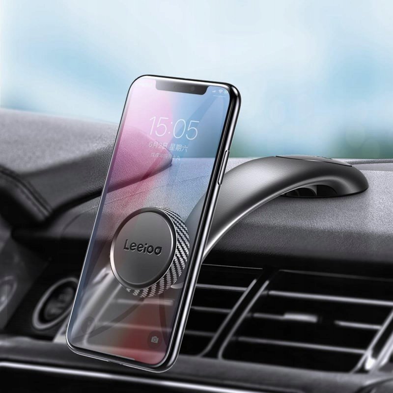 Mbajtës telefoni për veturë Leeioo VCS-0165, magnetik, për pult