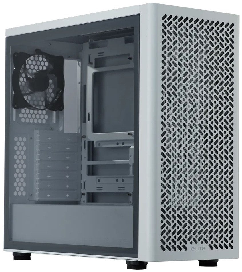 Kasa kompjuteri Cooler Master Elite 502 White Lite, ATX, mesh front, e bardhë
