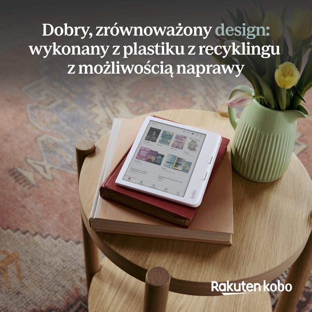 Lexues e-book Kobo Libra Color, 7", i bardhë