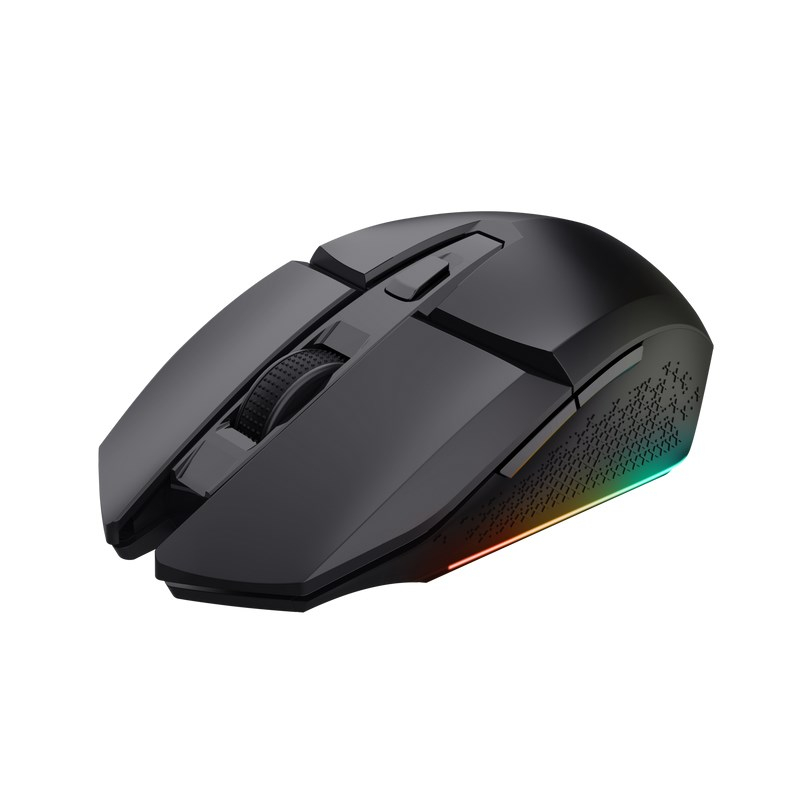 Maus gaming Trust GXT 110 Felox Wireless, 800-4800 DPI, LED, i zi