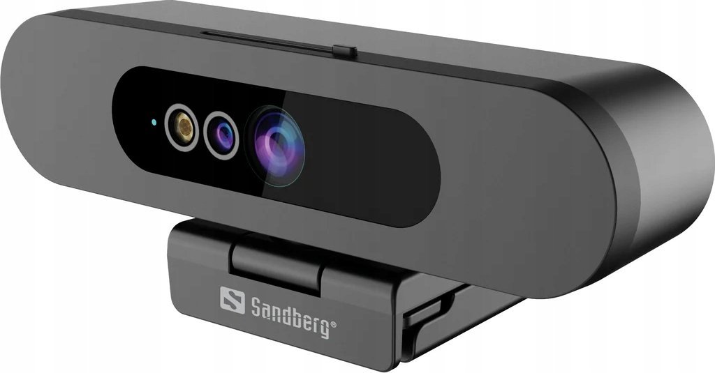 Kamerë web Sandberg Face-ID Webcam 2, Full HD 1080p, mikrofon stereo, e zezë