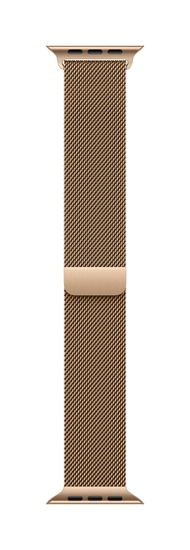 Apple Watch 46mm Milanese Loop, Gold Milanese Loop, S/M