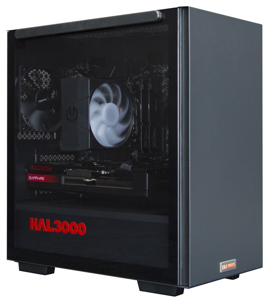 Kompjuter HAL3000 Online Gamer, AMD Ryzen 5 7500F, 32GB DDR5, RX 7800 XT, 1TB SSD, Windows 11 Home, i zi