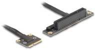 Adapter i brendshëm DeLOCK 81295, Mini PCI Express në PCIe, i zi