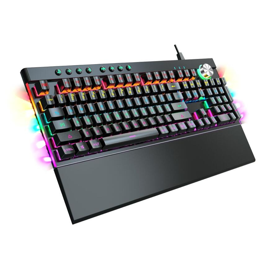 Tastierë Varr VMKB98, RGB, 104KEYS, e zezë
