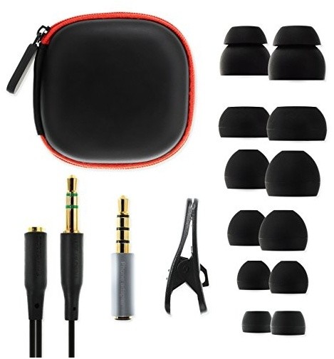 Dëgjuese SoundMAGIC E10C, të kuqe