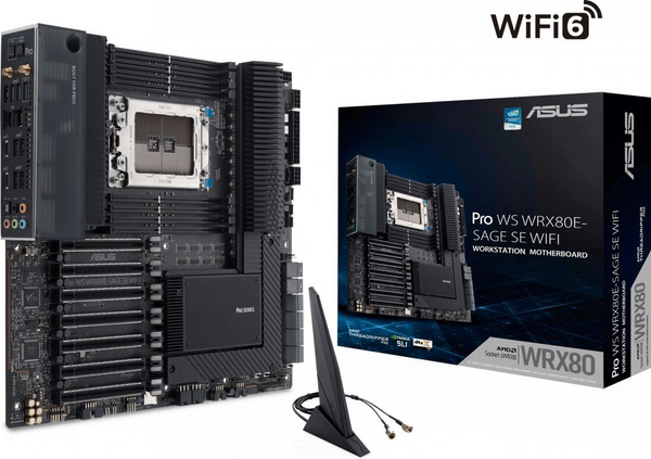 Pllakë Amë Asus PRO WS WRX80E-SAGE SE WIFI