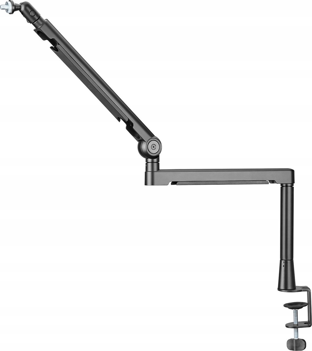 Mbajtëse mikrofoni Nanors RS471, alumini, për qëndrueshmëri, e zezë