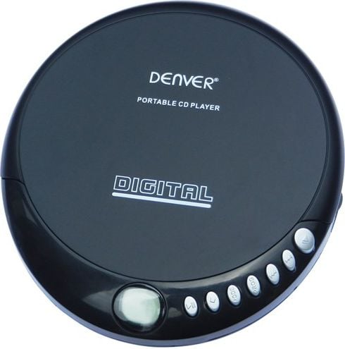 Пренослив CD плеер Denver DM-24, MP3, LCD екран, црн
