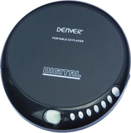 Пренослив CD плеер Denver DM-24, MP3, LCD екран, црн