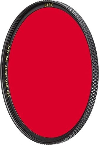 Filter fotografik B+W Basic 090M MRC, 67mm, Light Red 590