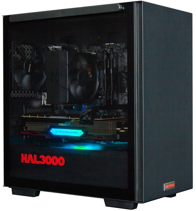 Kompjuter HAL3000 Online Gamer, R5 5600, 16GB, 1TB SSD M.2, Radeon RX 6800, W11H