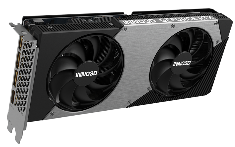 Kartë grafike INNO3D NVIDIA GeForce RTX 5060 Ti Twin X2, 16GB GDDR7, Blackwell, e zezë