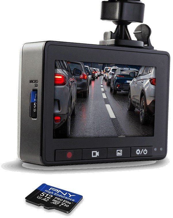 Kartë memorie PNY PRO Elite High Endurance, 512GB, MicroSDXC, 4K UHD