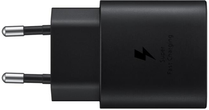 Përshtatës energjie Samsung, 25W, i zi