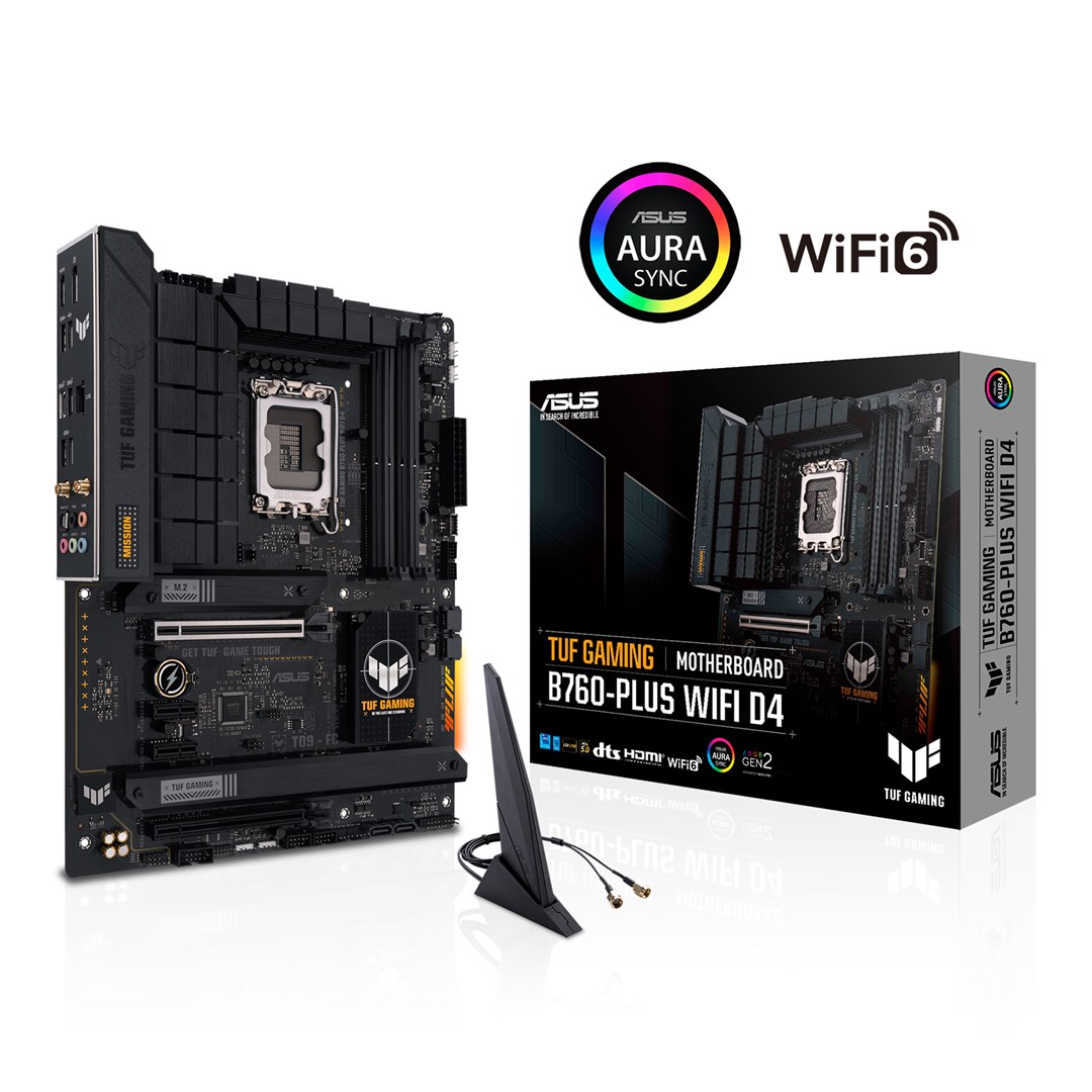 Pllakë amë ASUS TUF Gaming B760-PLUS WiFi D4 Intel B760 LGA 1700 ATX