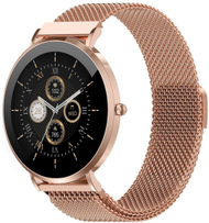 Smartwatch Denver SWC-394RG, ekran 1.32" AMOLED, rezistent ndaj ujit, ngjyrë rose gold