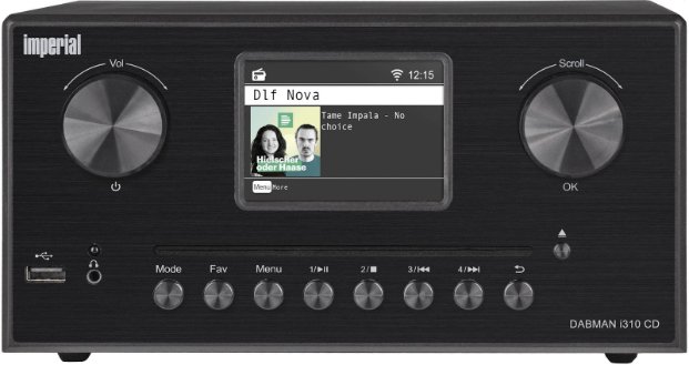 Sistem mikro Hi Fi Imperial DABMAN i310 CD, radio DAB+ FM, radio interneti, Bluetooth, i zi
