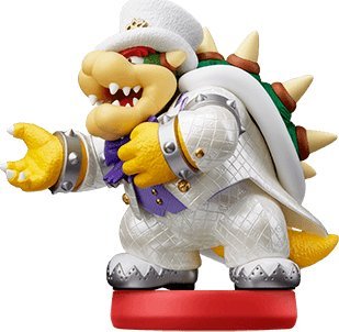 Figurina amiibo Nintendo Super Mario Odyssey, set 3 copë, Wedding Outfit, multicolor