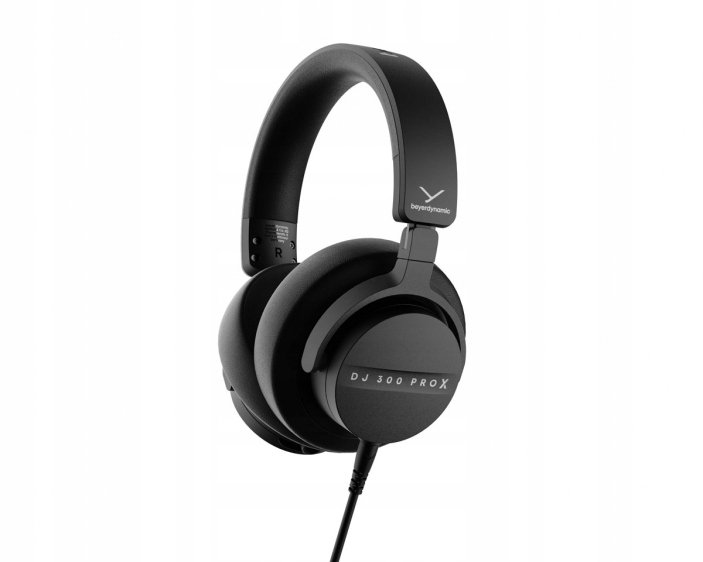 Kufje profesionale Beyerdynamic DJ 300 PRO X, 2 në 1, me kabull të zëvendësueshëm, të zeza
