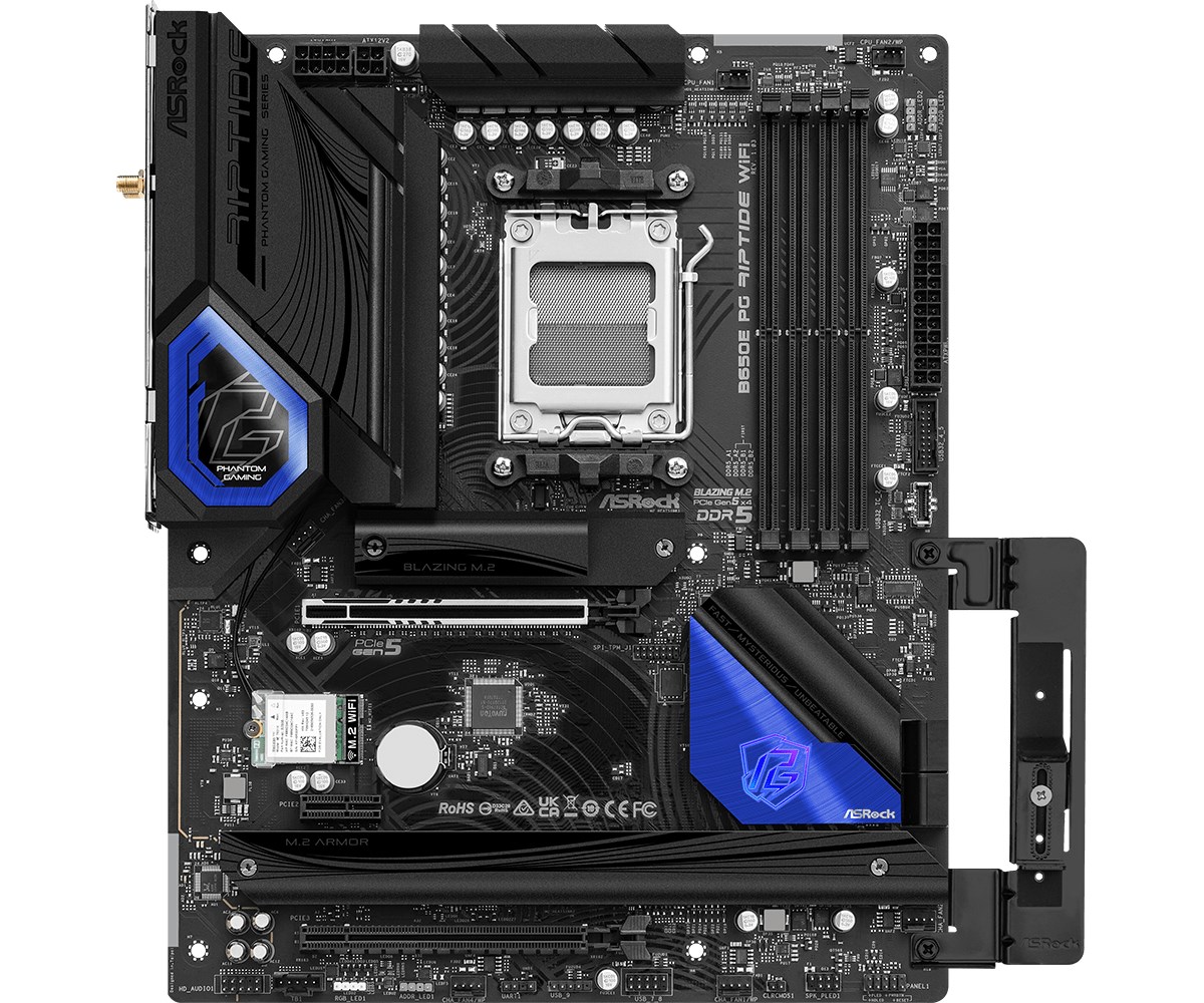 Pllakë amë Asrock B650E PG Riptide WiFi AMD B650 Socket AM5 ATX