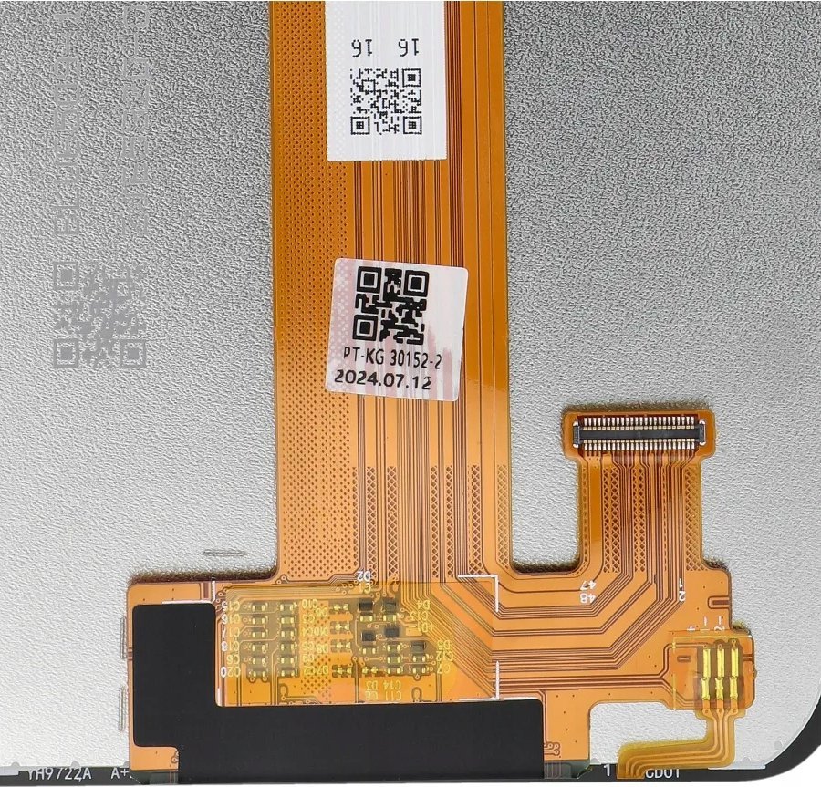 ЛЦД екран за телефон ФиксСел Самсунг Галакси А12 A125, ОЕМ, без рамка