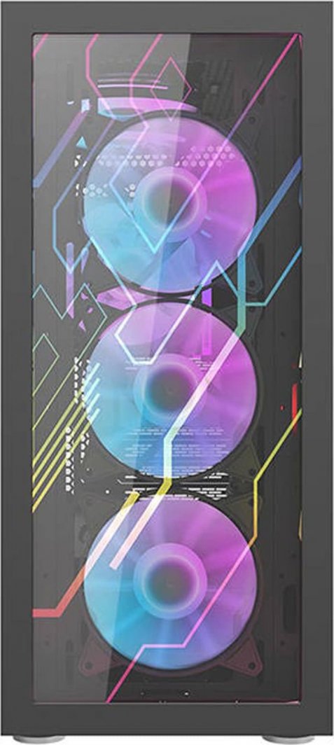 Kasë Darkflash DK210 ARGB, Midi Tower