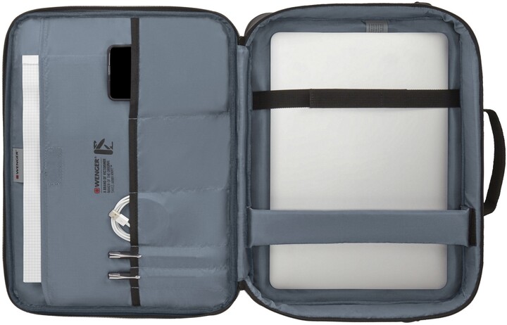 Çantë WENGER BQ  për laptop 16'', e zezë