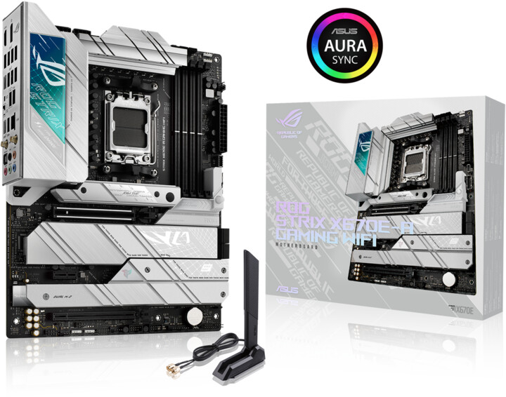 Pllakë amë ASUS ROG STRIX X670E-A GAMING WIFI - AMD X670