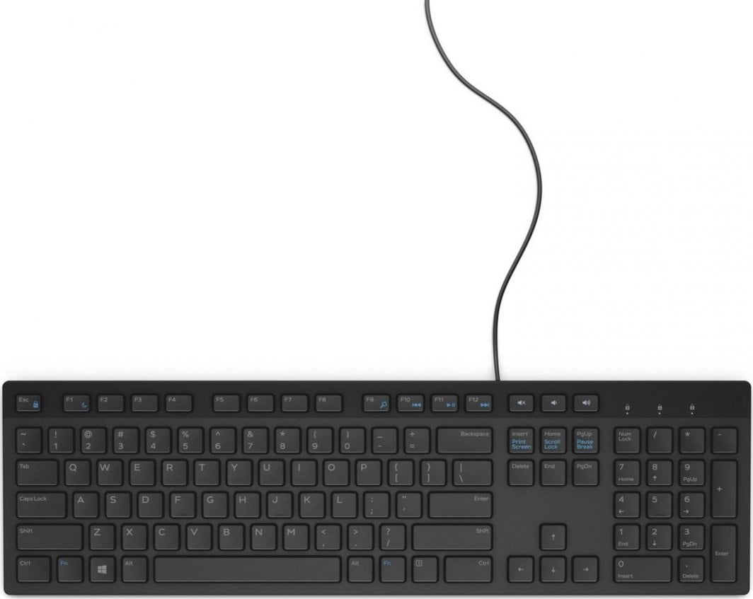 Тастатура Dell KB216 Multimedia, US, црна
