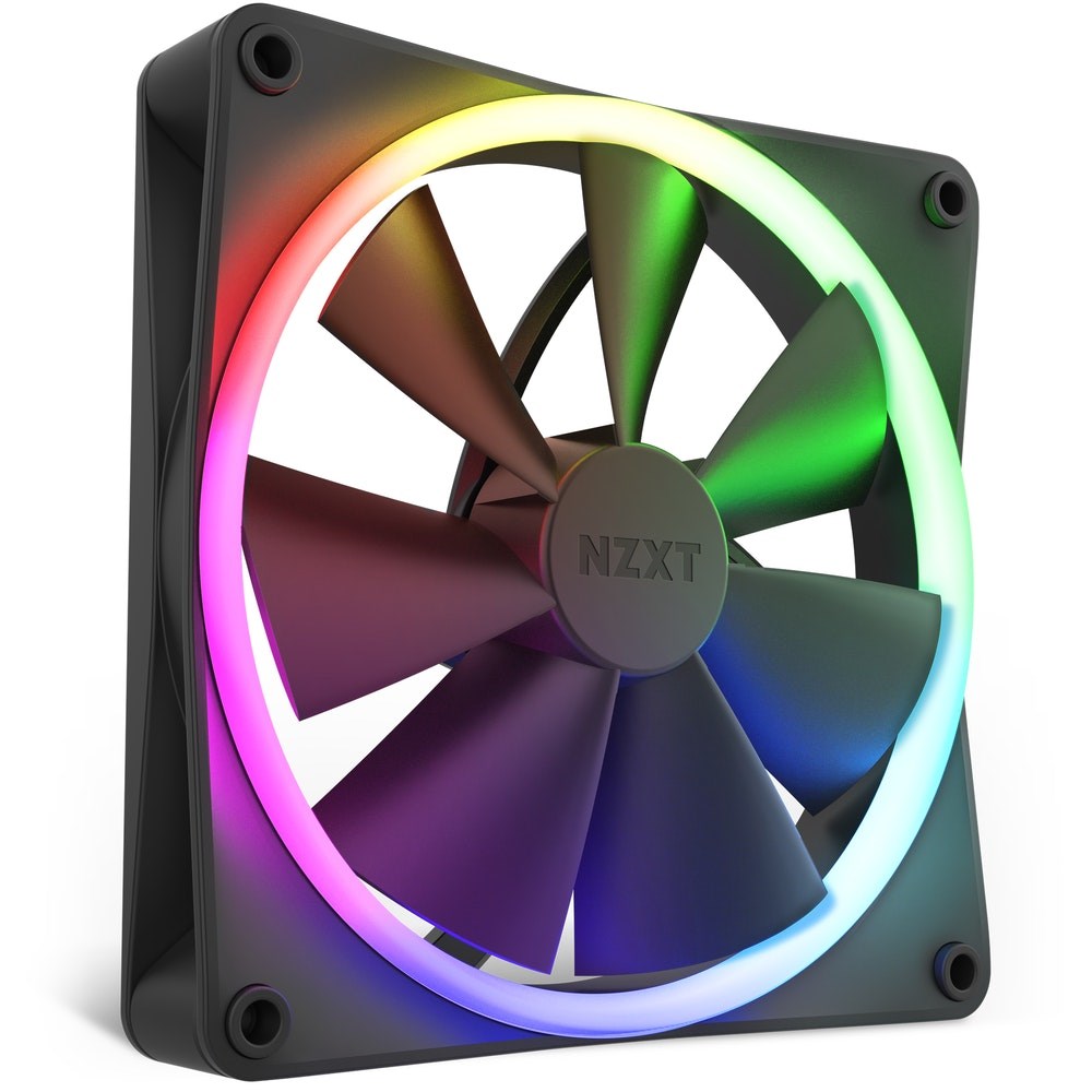 Ftohës NZXT F140 RGB, 14 cm, i zi