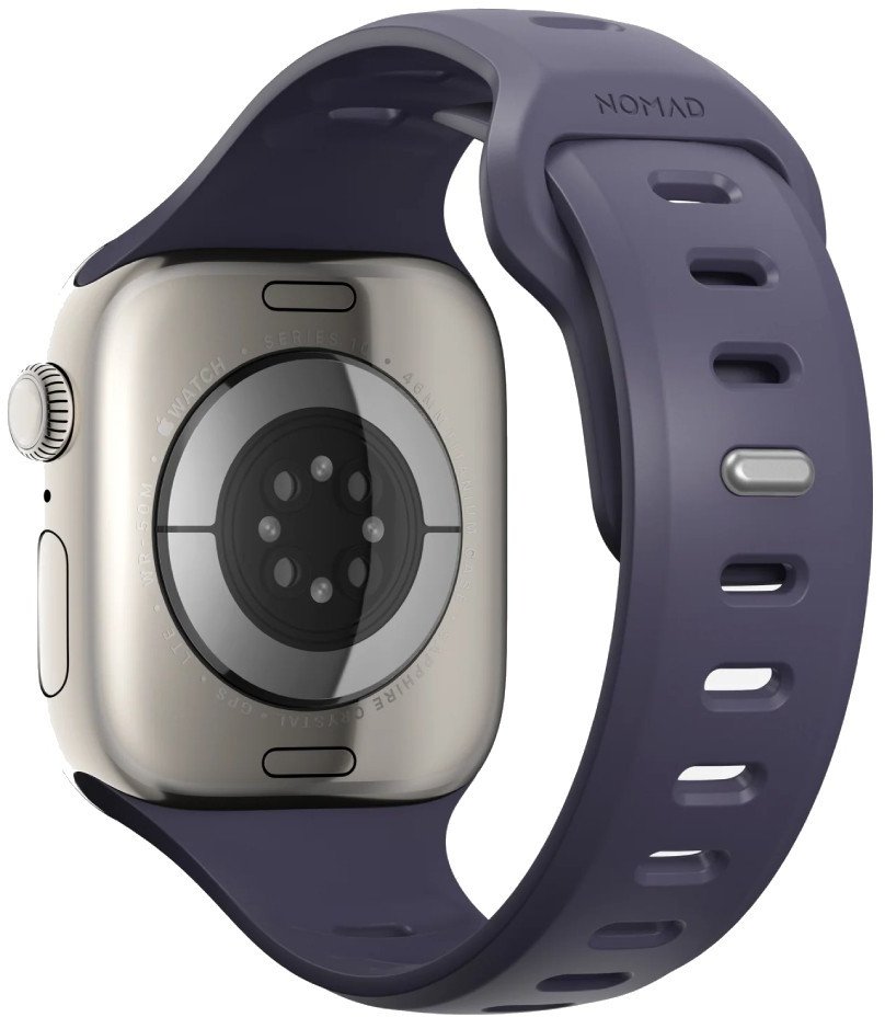 Rrip ore Nomad Tempo Band 46mm, 20mm, material sintetik, vjollcë