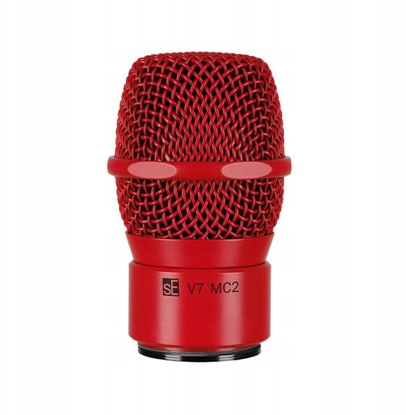 Kapsulë mikrofoni SE Electronics V7, për sisteme wireless Sennheiser, e kuqe