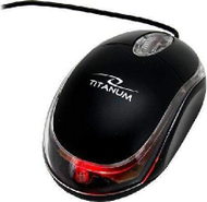 Maus Titanum Raptor, me kabllo, USB, i zi