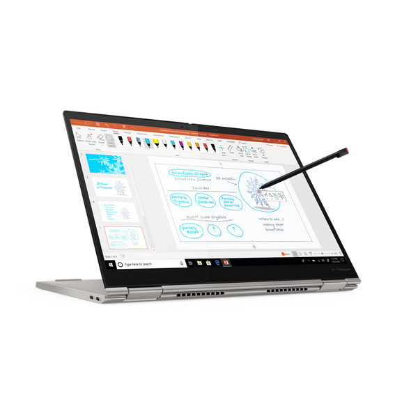 Laptop Lenovo ThinkPad X1 Titanium Yoga, 13.5", Intel Core i5, 16GB RAM, 512GB SSD, Intel Iris Xe Graphics, titan