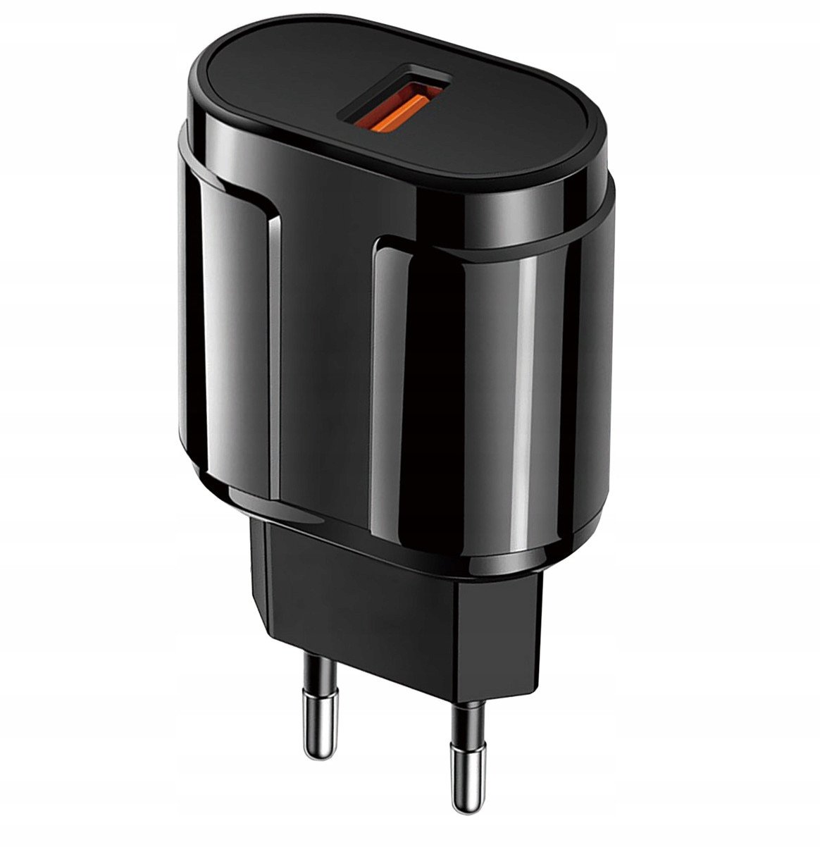 Полнач за приклучок Мсоник MY6617K, QC 3.0, 1xUSB, бел