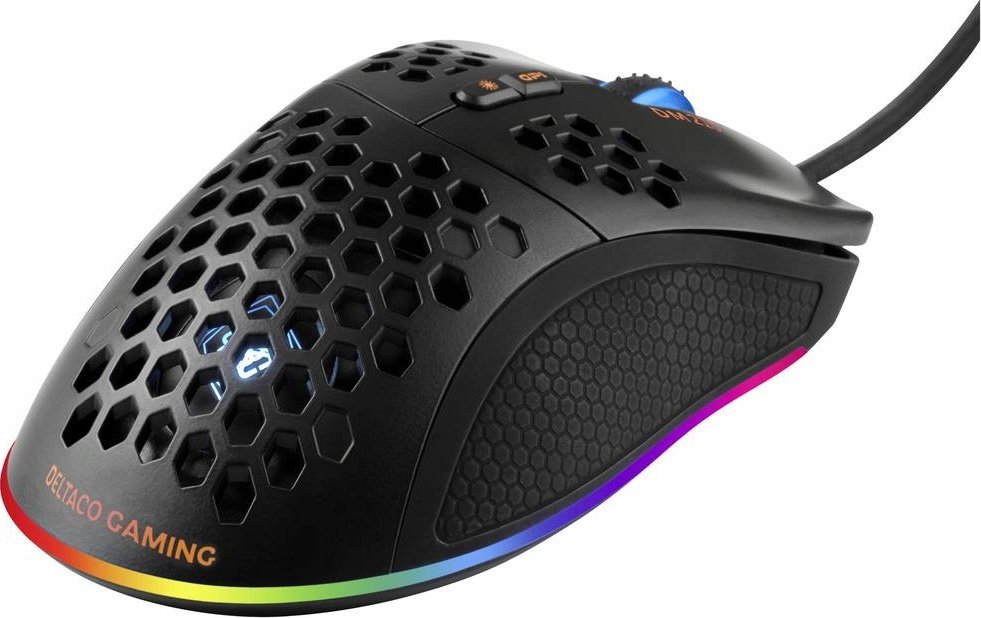 Maus gaming Deltaco Gaming DM210, optik, 6400 DPI, i zi