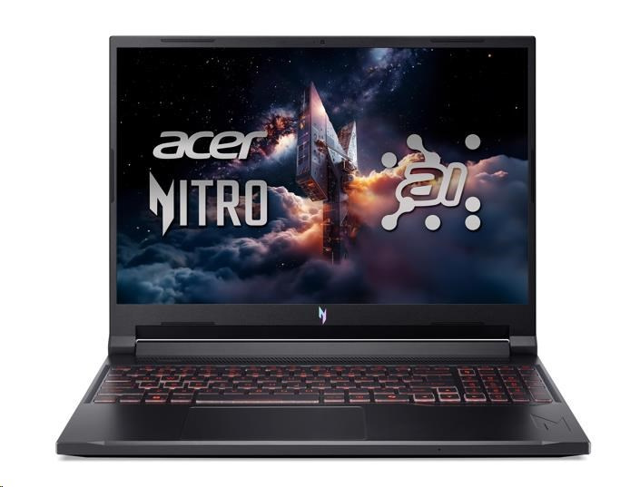 Laptop ACER Nitro V 16 AI (ANV16-42-R6E6), 16", AMD Ryzen 7 260, 32GB RAM. 1TB SSD, NVIDIA GeForce RTX 5070, i zi