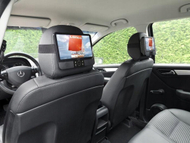 DVD player portabël Lenco MES-415, set me 2 ekrane 9", rezolucion 800 x 480, i zi