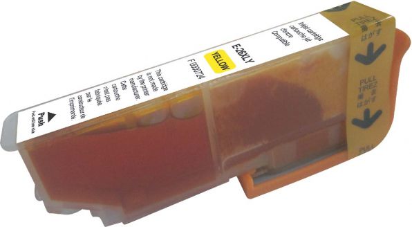 Kartutxhë boje UPrint Ink E-26XLY, Yellow, e verdhë