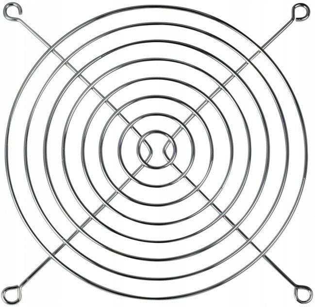 Rrjetë mbrojtëse ventilatori Zenpc 140mm, metalike, e zezë
