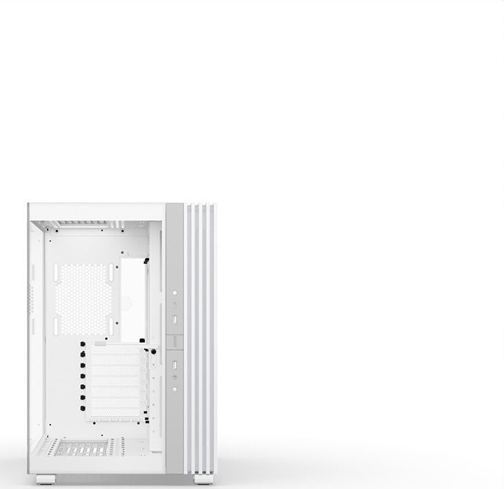 Kase PC be quiet! Light Base 600 DX, MIDI Tower, ATX, ARGB, e bardhë