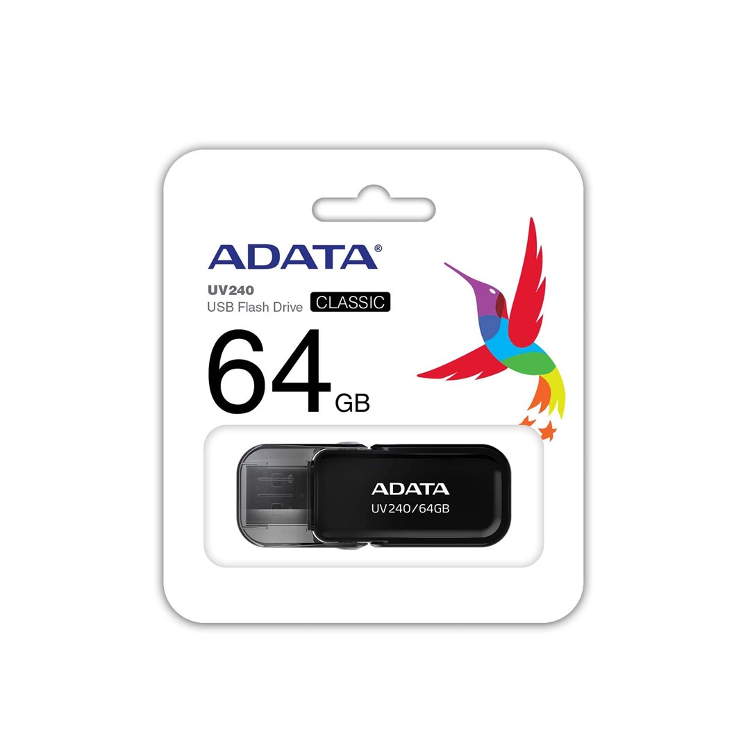 USB ADATA UV240, 64 GB, USB Type-A