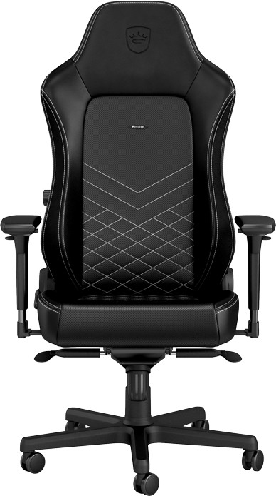 Karrige Noblechairs HERO, e zezë / bardhë platini