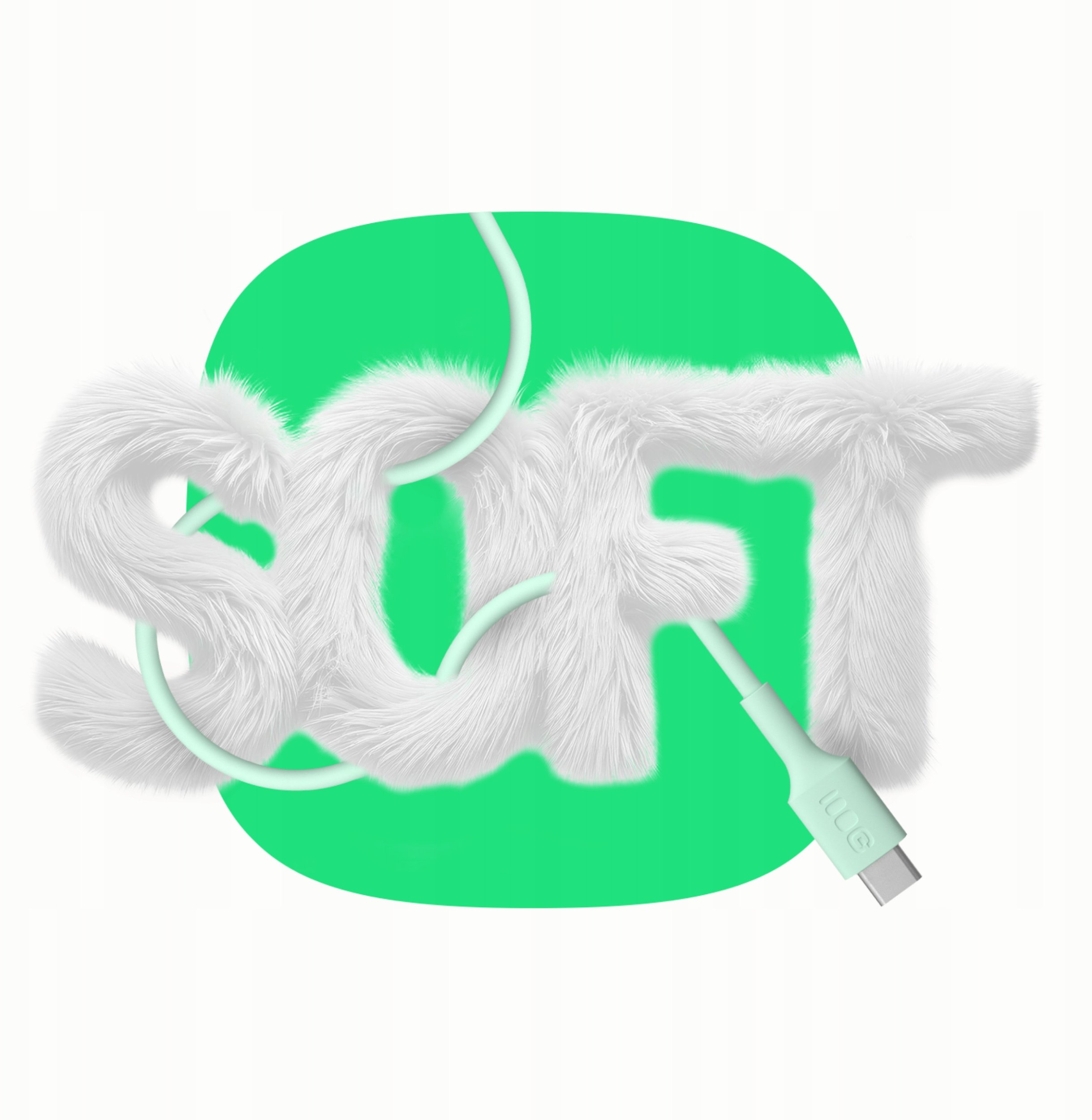 Kabllo USB Green Cell PowerStream, USB C në USB C, 2m, 100W, jeshile