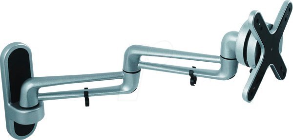 Krah muri për monitor RS PRO, 1 ekran, deri 15 kg, i zi